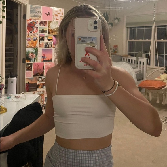 Shein White Tanktop - Picture 2 of 3